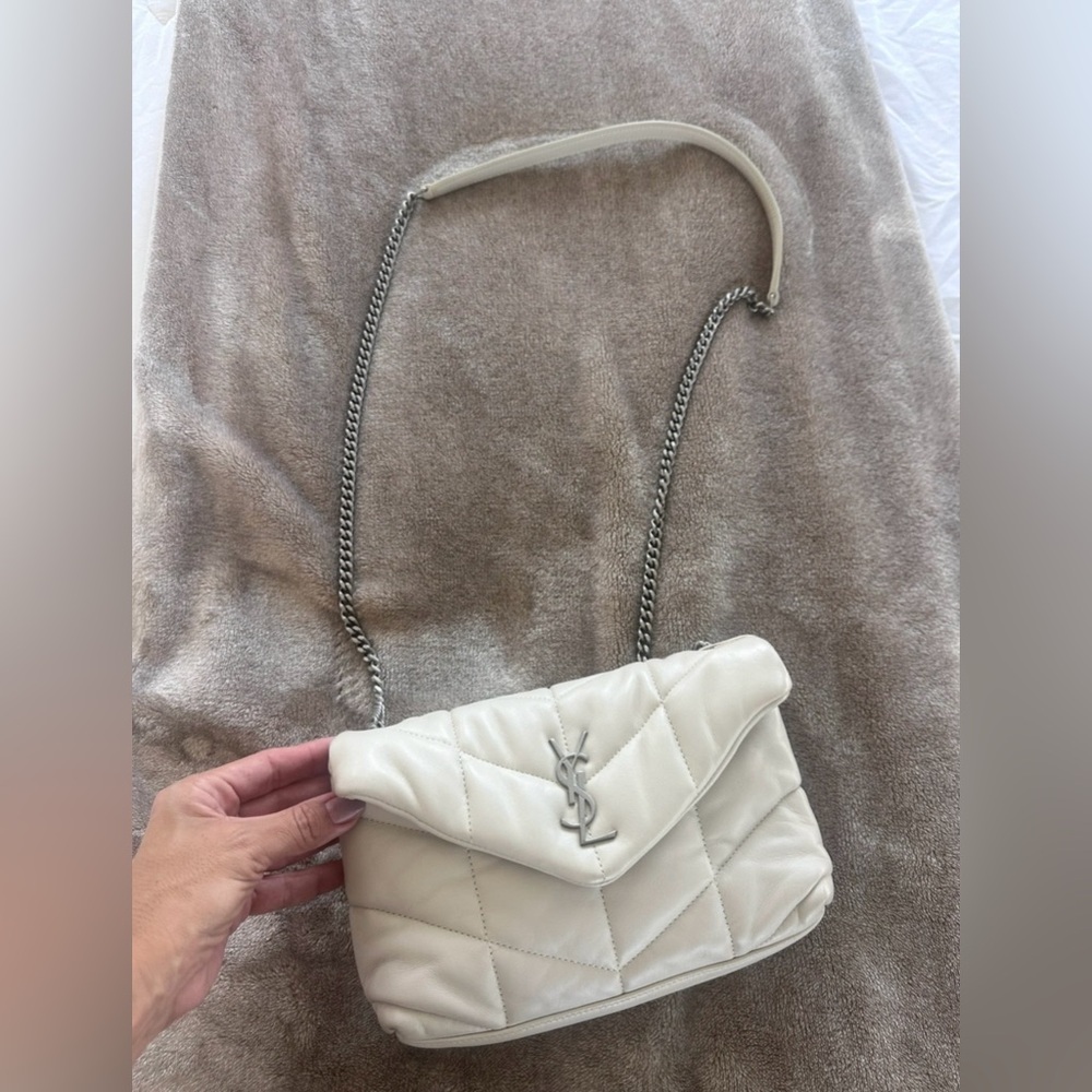 Completely NEW YSL Yves Saint Laurent Small Loulou Puffer